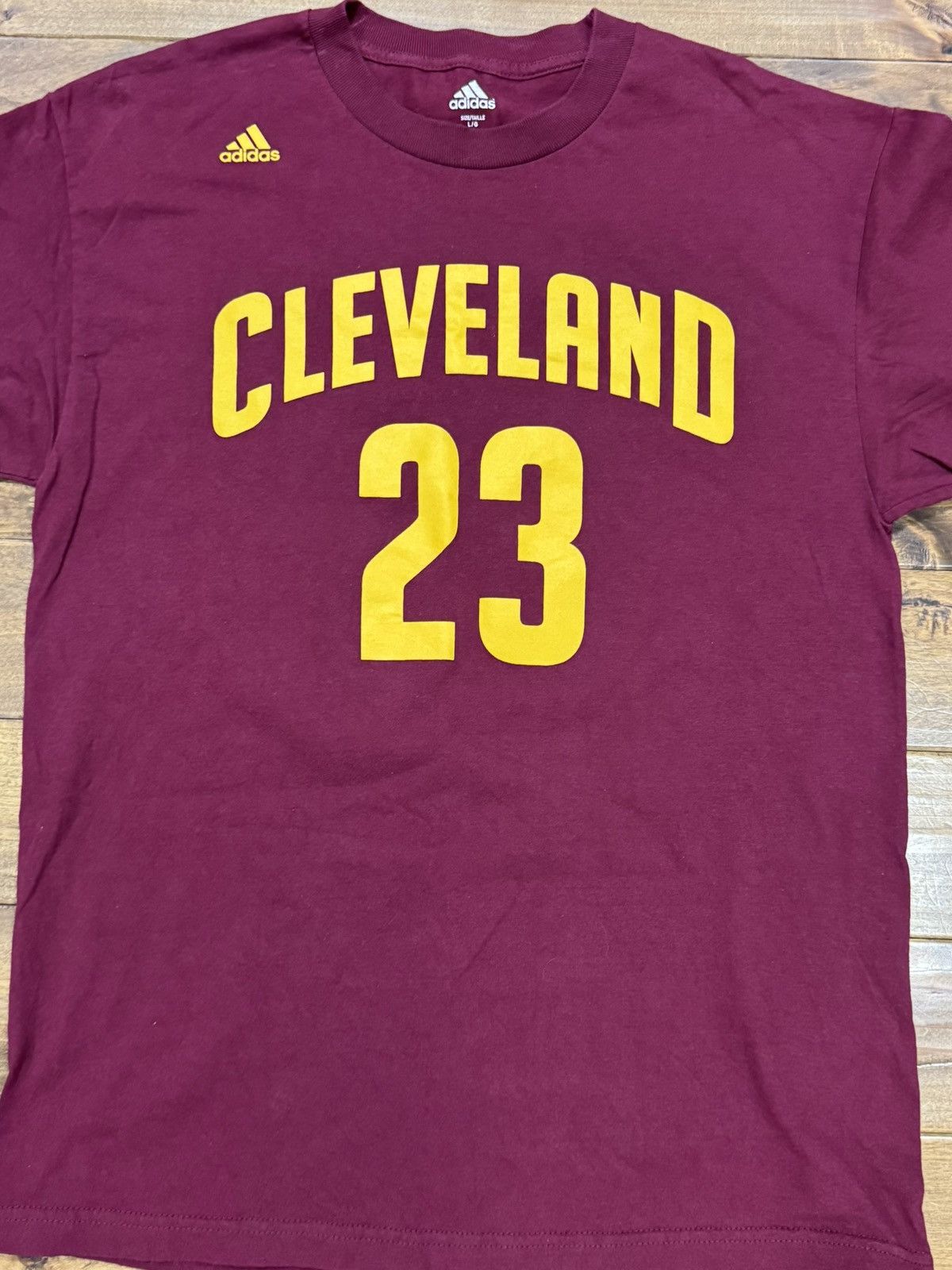 Adidas Cleveland Lebron James T shirt Size US L / EU 52-54 / 3 - 3 Thumbnail
