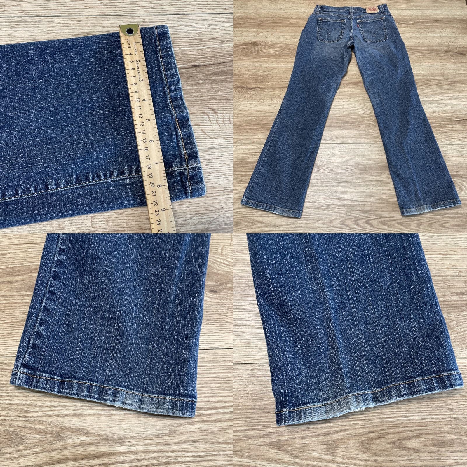 Levi's VINTAGE Levi's 550 Jeans Bootcut Blue Relaxed Fit Stretch 12M Womens Size 34" / US 12 / IT 48 - 8 Thumbnail