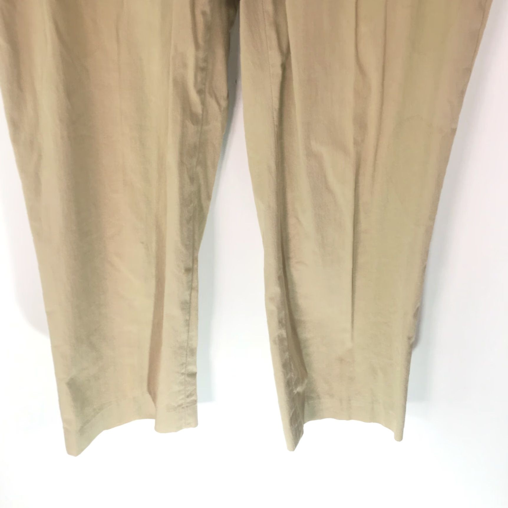 Banana Republic Banana Republic Women's Stretch Flat Front Dress Pants Size 8 Beige Casual Regular Fit Size 30" / US 8 / IT 44 - 5 Thumbnail