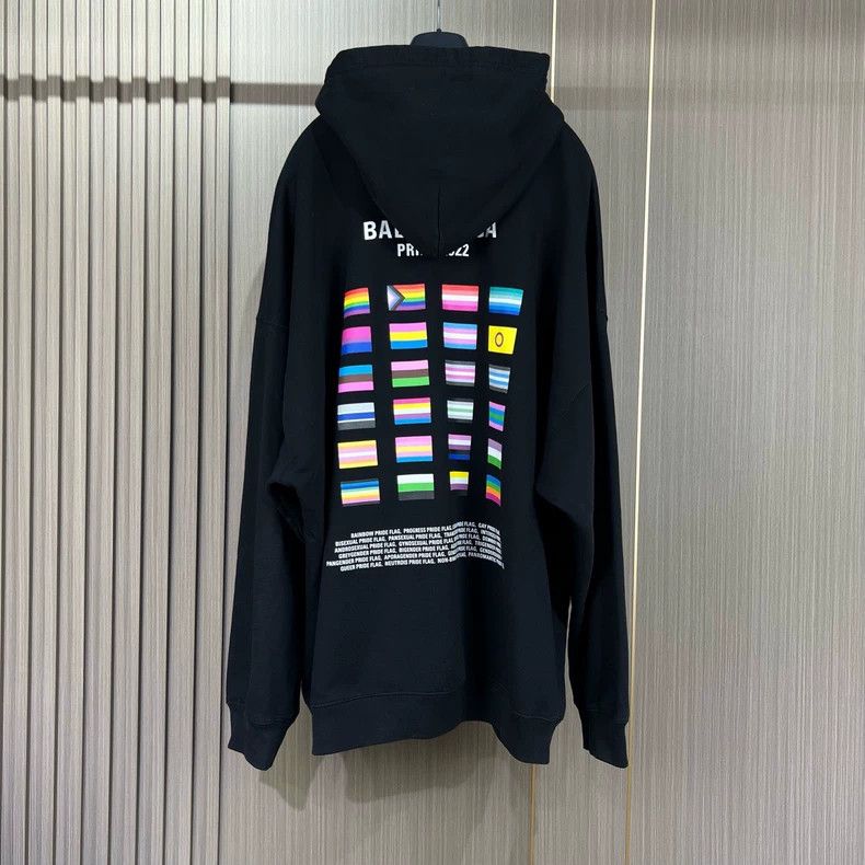Balenciaga Balenciaga Double Portrait Letter Print Hoodie Size US XS / EU 42 / 0 - 2 Thumbnail