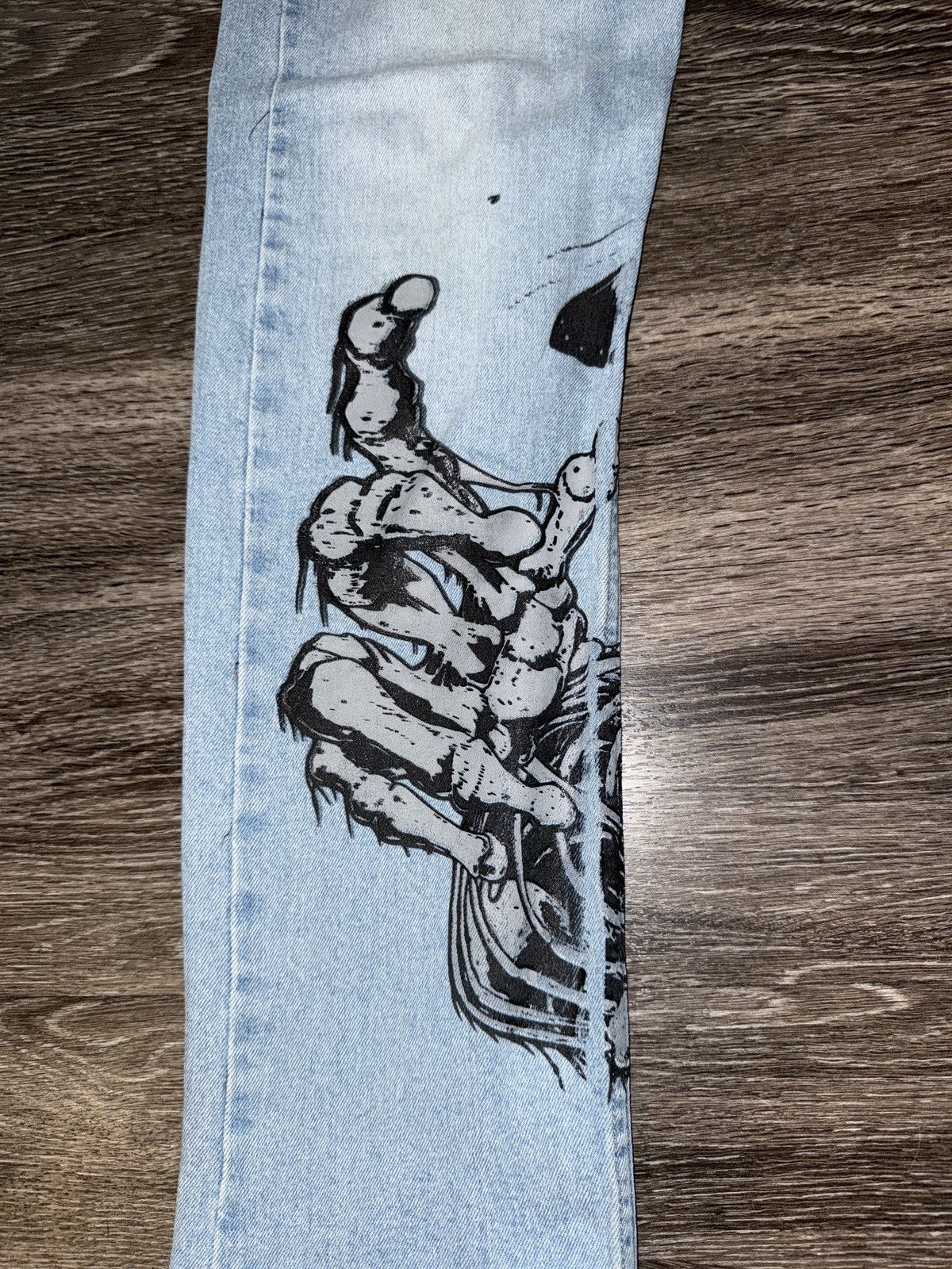 Levi's × UNFINISHED LEGACY *RARE* Unfinished Legacy x Levi’s “The Fearless Denim” Size US 32 / EU 48 - 3 Thumbnail
