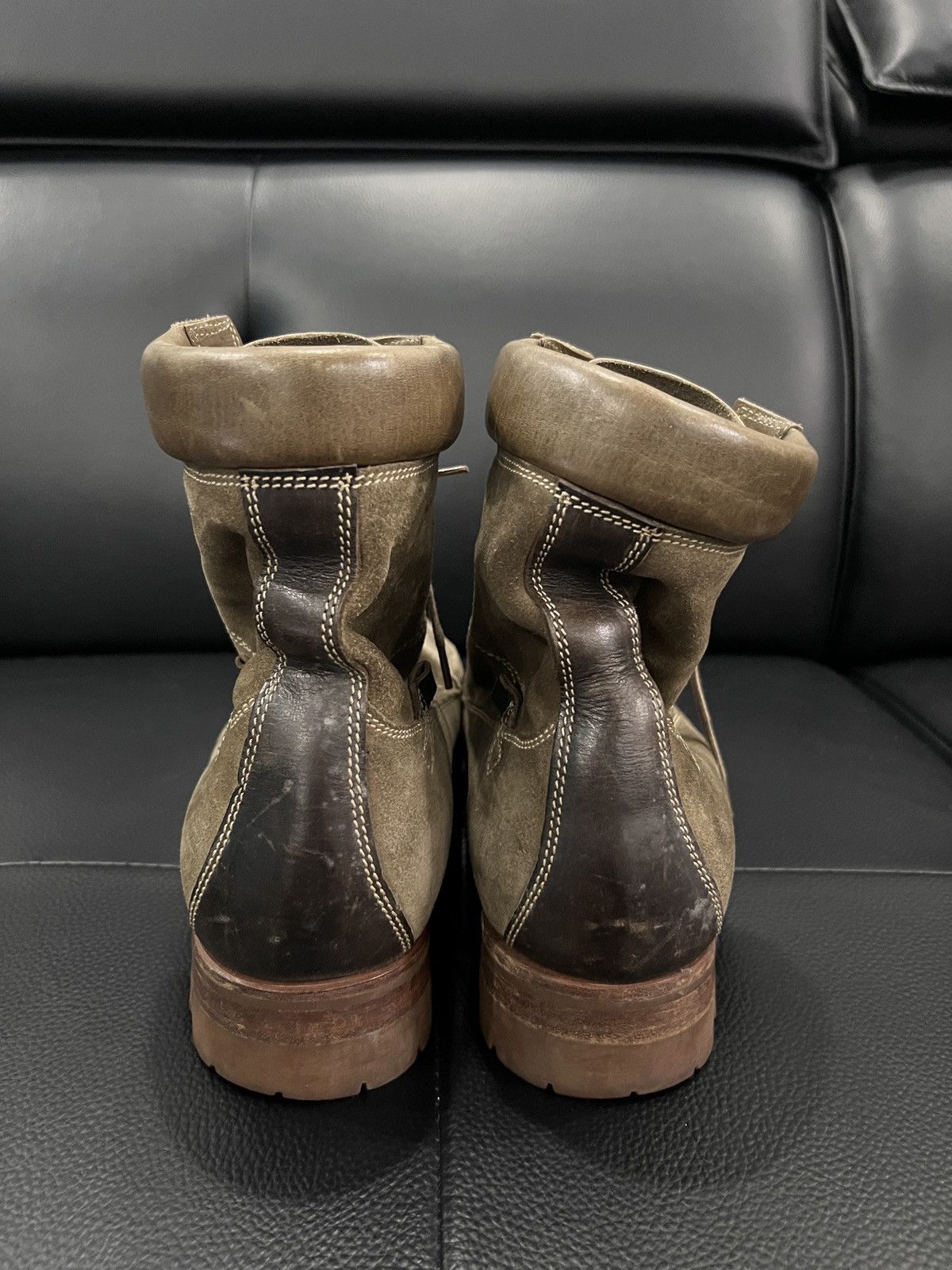 Other n.d.c. made by hand AW09 Suede High-Top Boots Size US 9.5 / EU 42-43 - 3 Thumbnail