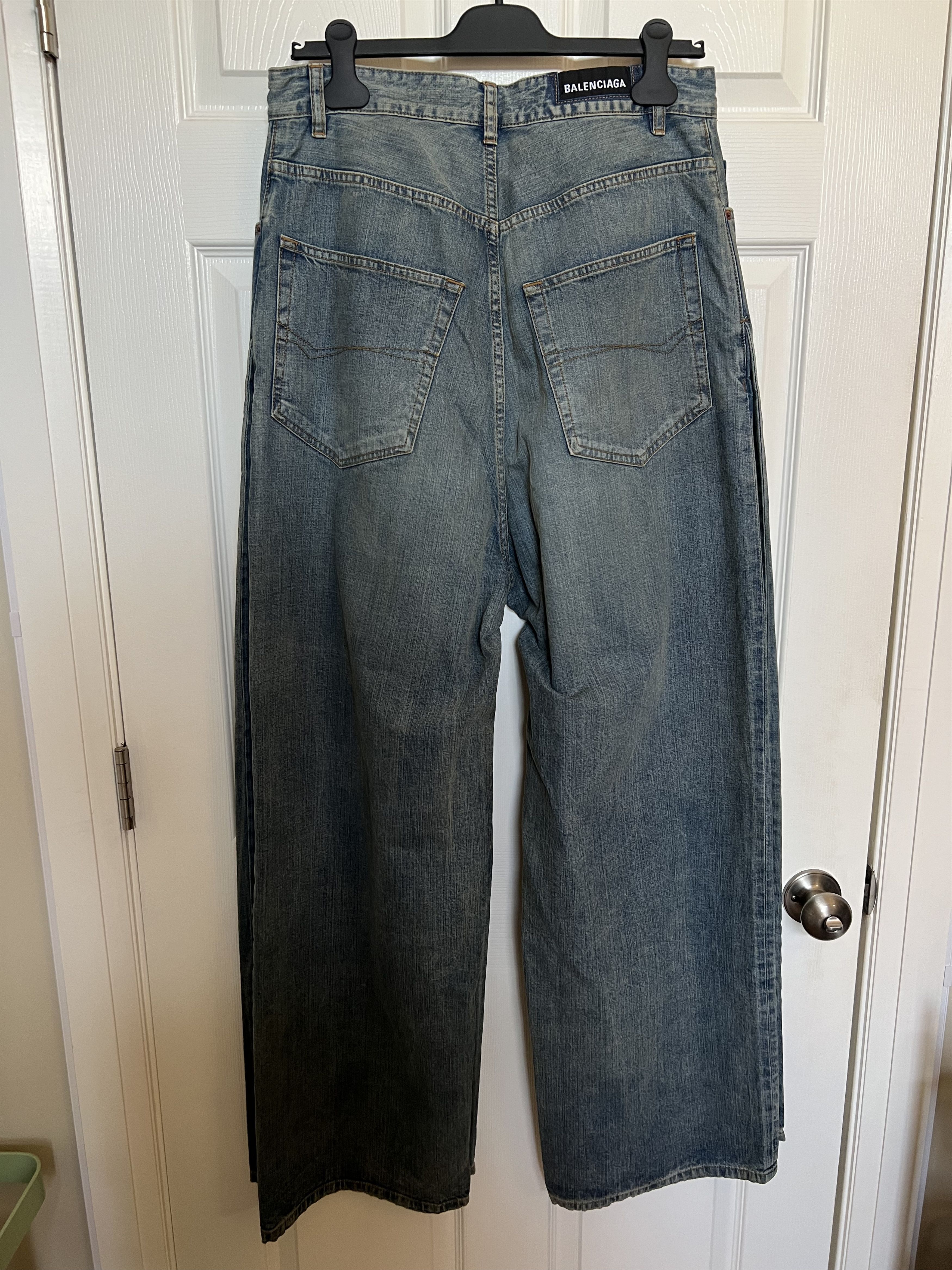 Balenciaga Balenciaga Double Front Denim sz S Size US 30 / EU 46 - 5 Thumbnail