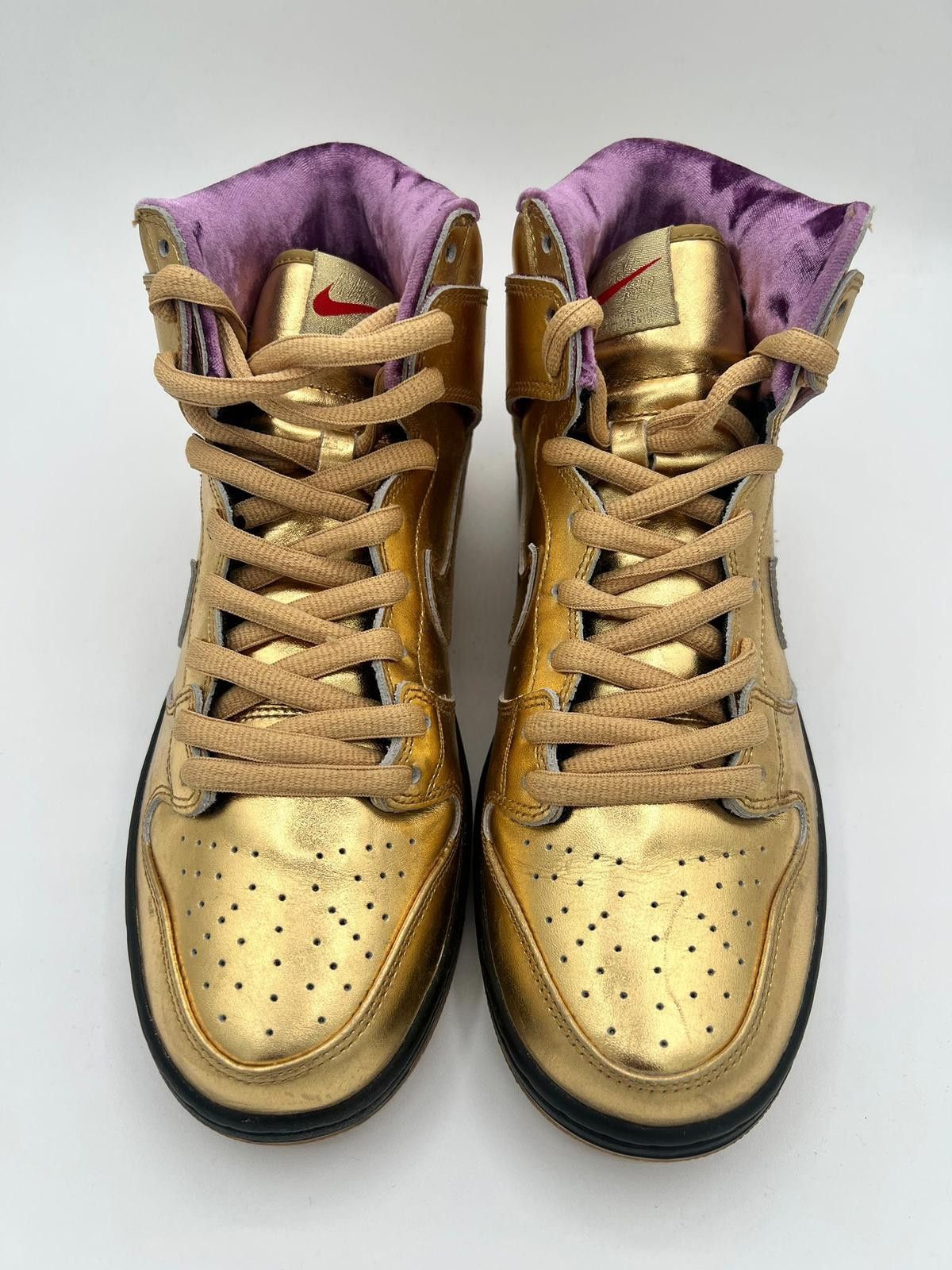 Nike Nike Men's SB Dunk High Humidity AV4168-776 Metallic Gold Size US 9 / EU 42 - 2 Thumbnail