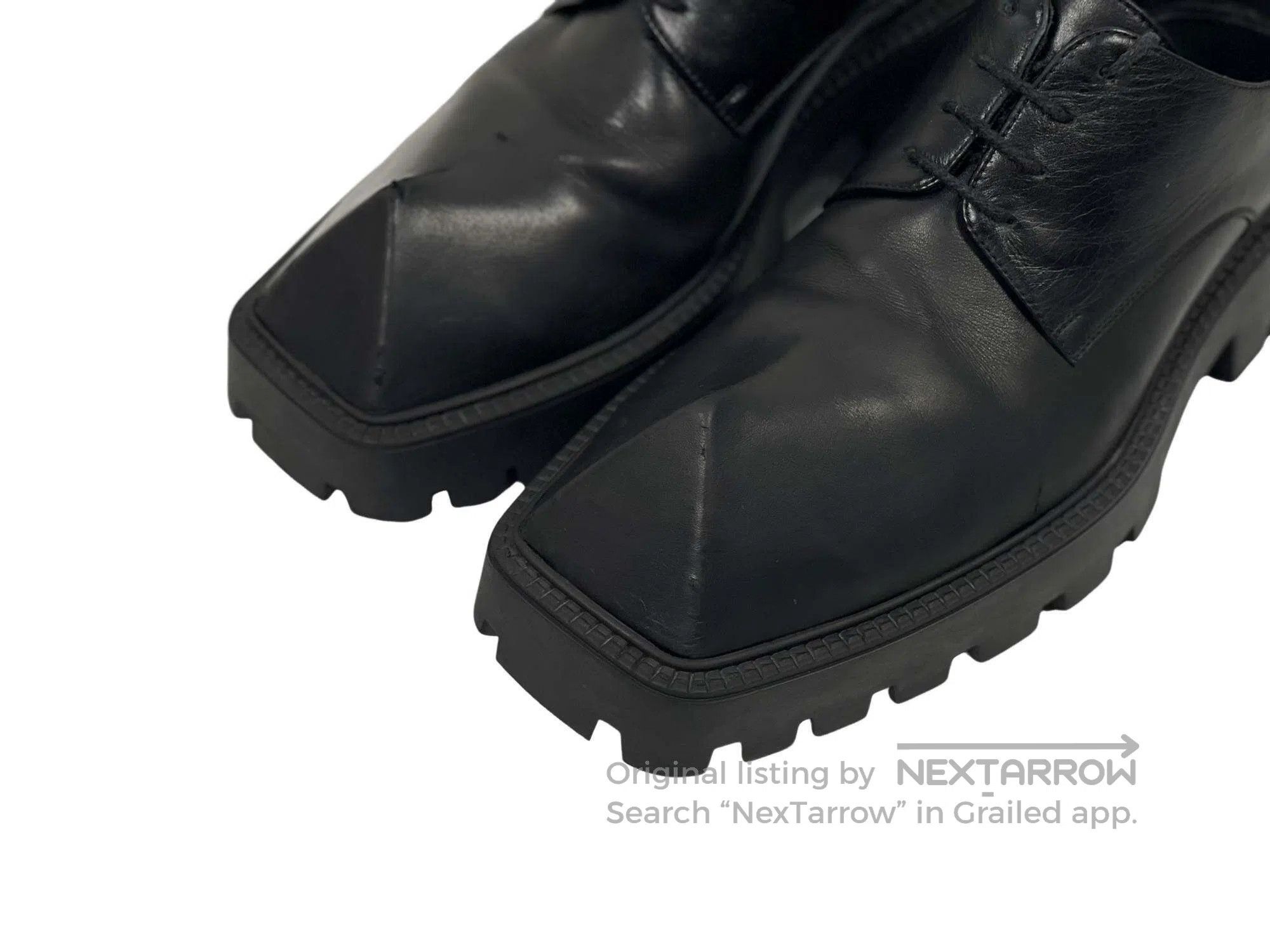 Balenciaga Balenciaga Leather Shoes Size US 7 / EU 40 - 2 Thumbnail