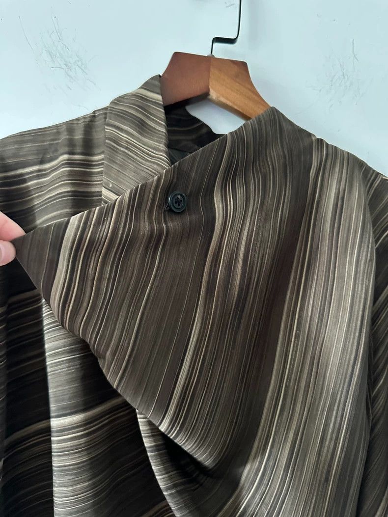 Other Issey Miyake/三宅一生 Brown pleated shirt Size M / US 6-8 / IT 42-44 - 4 Thumbnail