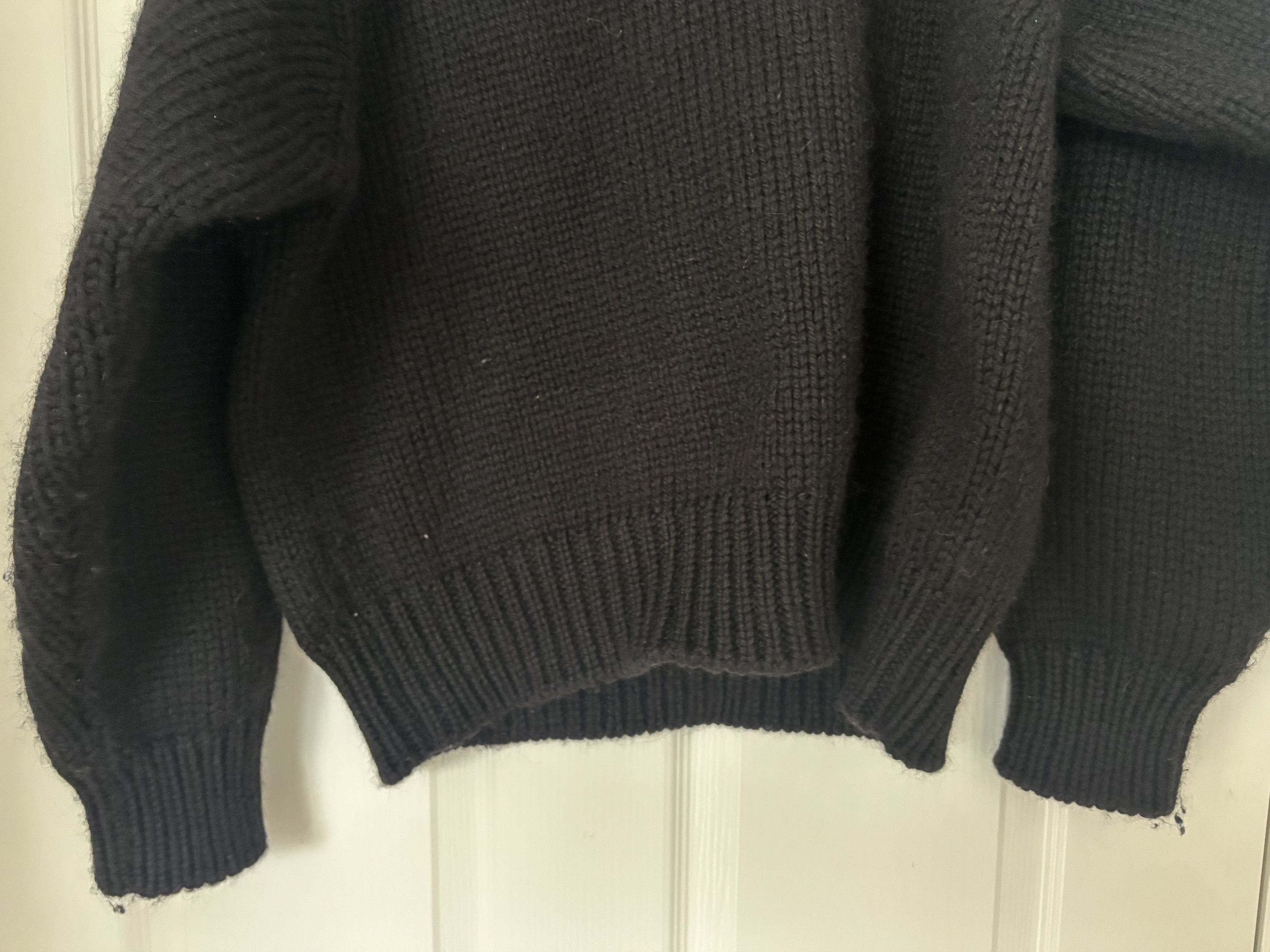 Jil Sander Boxy fit heavy weight knit (20% Mohair 80% Wool) Size US M / EU 48-50 / 2 - 4 Thumbnail