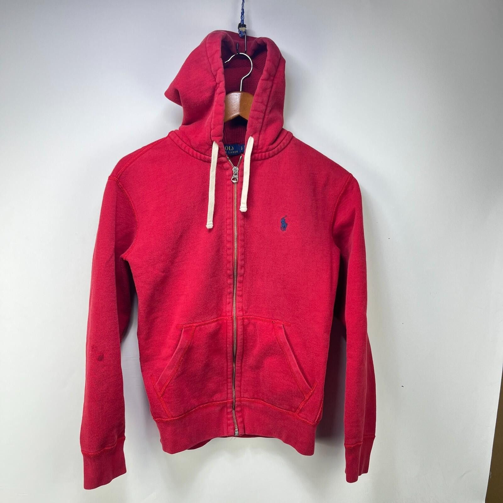 Polo Ralph Lauren Vintage Polo Ralph Lauren Pony Zip Up Hoodie Small Size US S / EU 44-46 / 1 - 1 Thumbnail