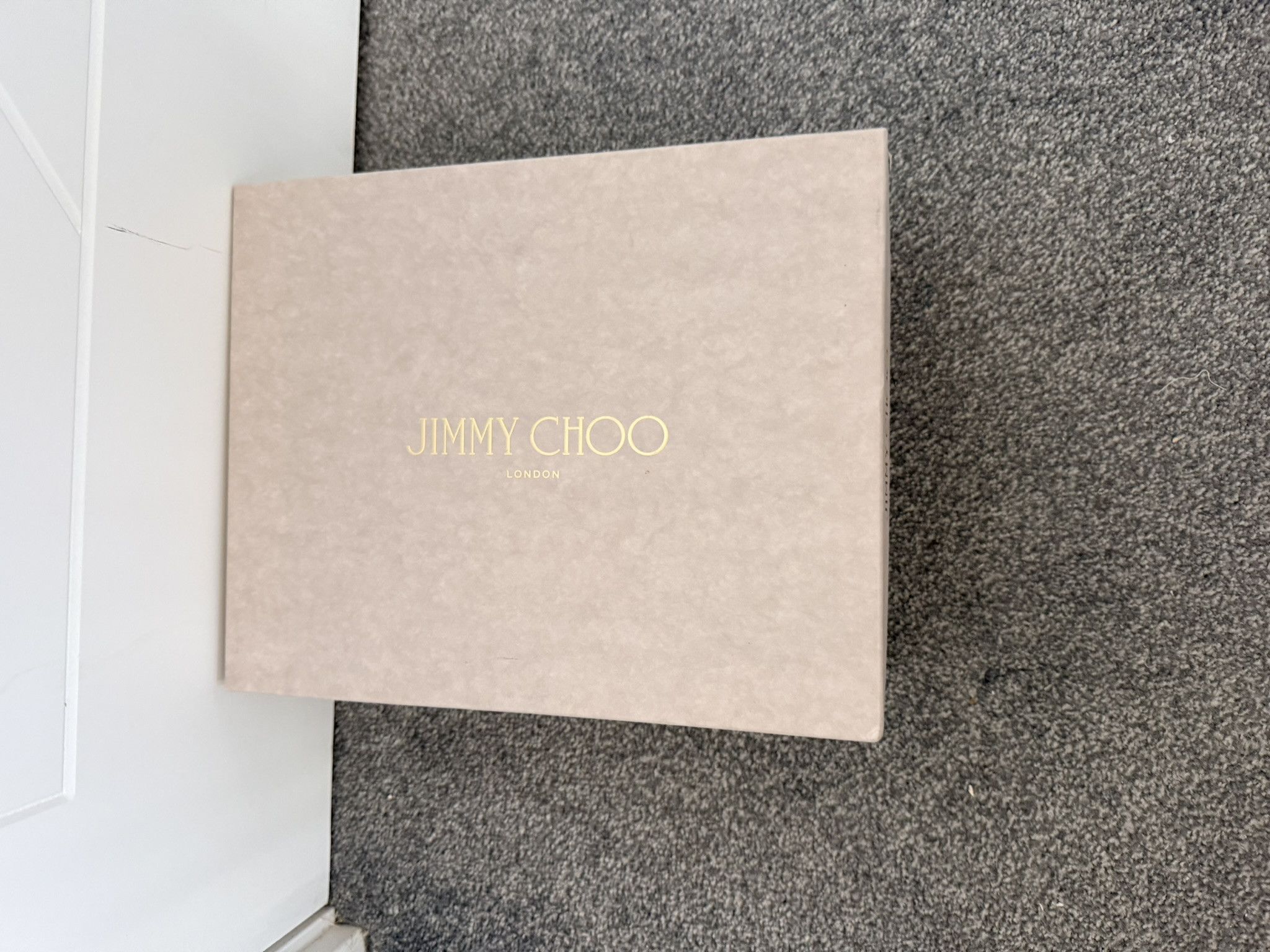 Jimmy Choo Jimmy Choo Saeda 39 Platinum Ice Crystal Size US 9 / IT 39 - 10 Thumbnail