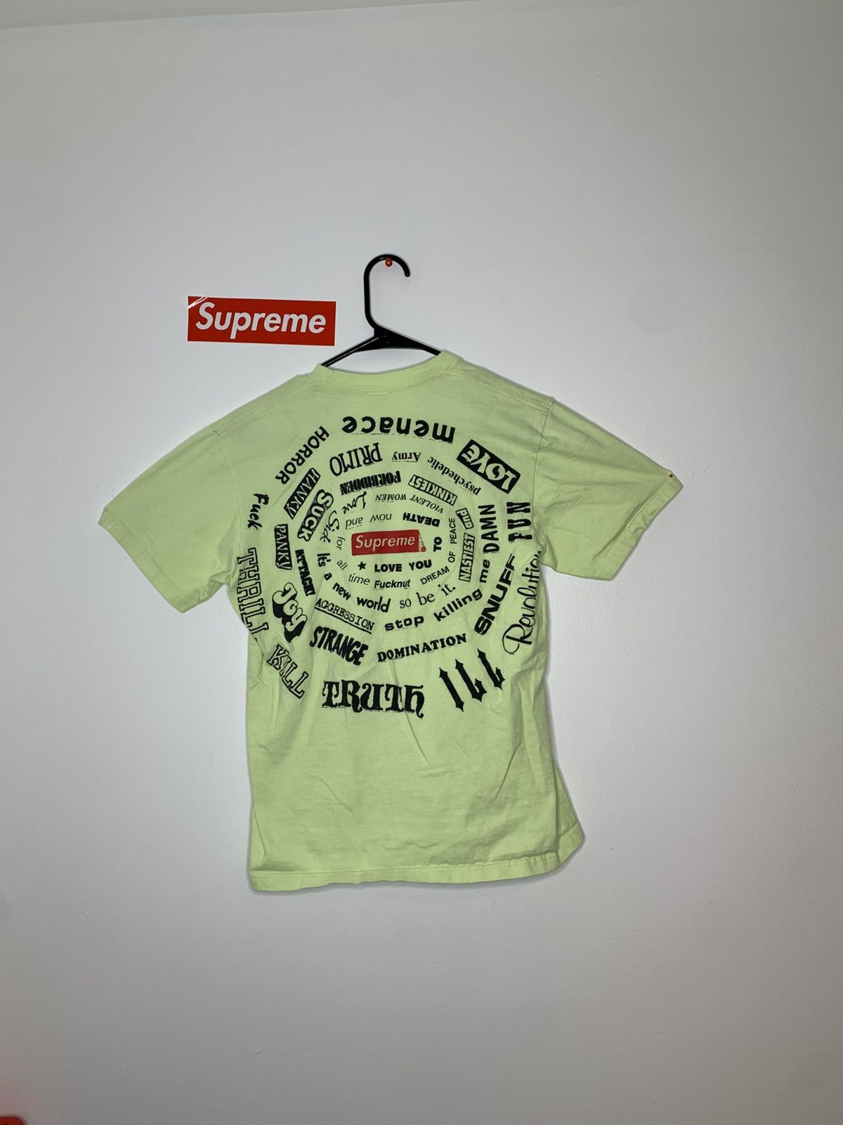 Supreme Supreme graphic tee Size US S / EU 44-46 / 1 - 2 Thumbnail