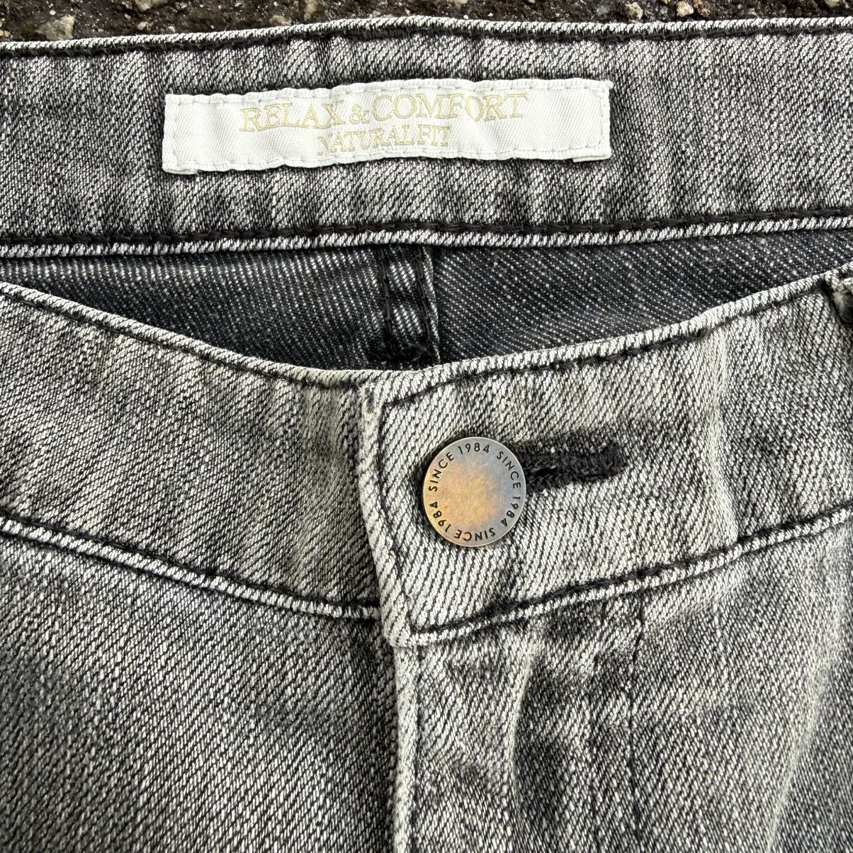 Japanese Brand Vintage Japanese Brand Faded Black Denim Jean Pants Size US 36 / EU 52 - 4 Thumbnail