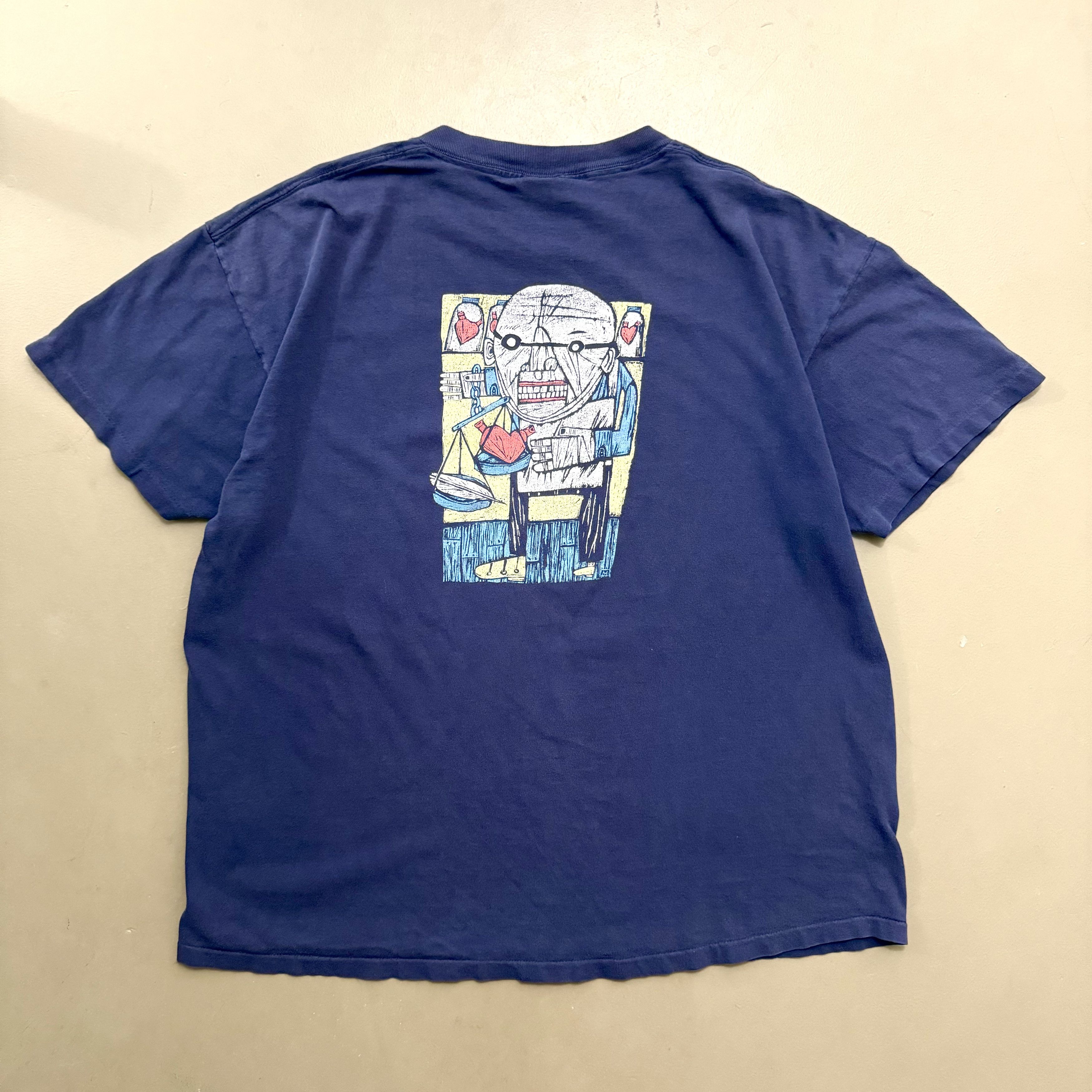 Band Tees × Vintage VTG 1995 Quicksand Manic Compression Graphic Band T Shirt Size US XL / EU 56 / 4 - 2 Thumbnail