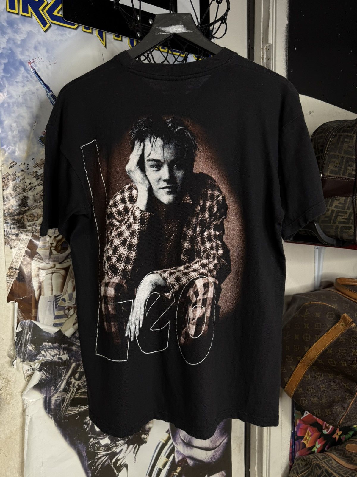 Other 90’s Vintage Leonardo DiCaprio Rap Tee Shirt Medium Size US M / EU 48-50 / 2 - 2 Thumbnail