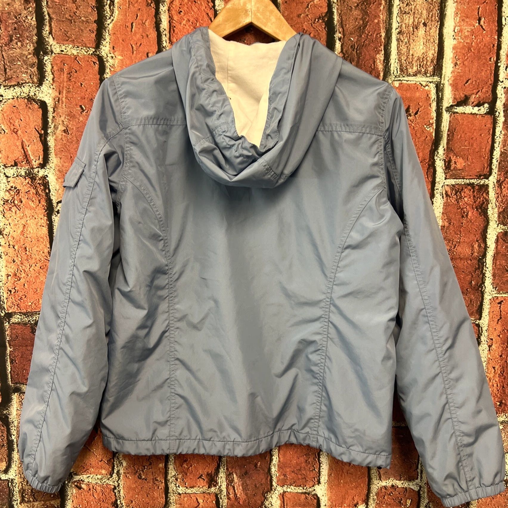 Eddie Bauer Eddie Bauer Jacket Womens Medium Full Zip Hooded Lightweight Size M / US 6-8 / IT 42-44 - 3 Thumbnail