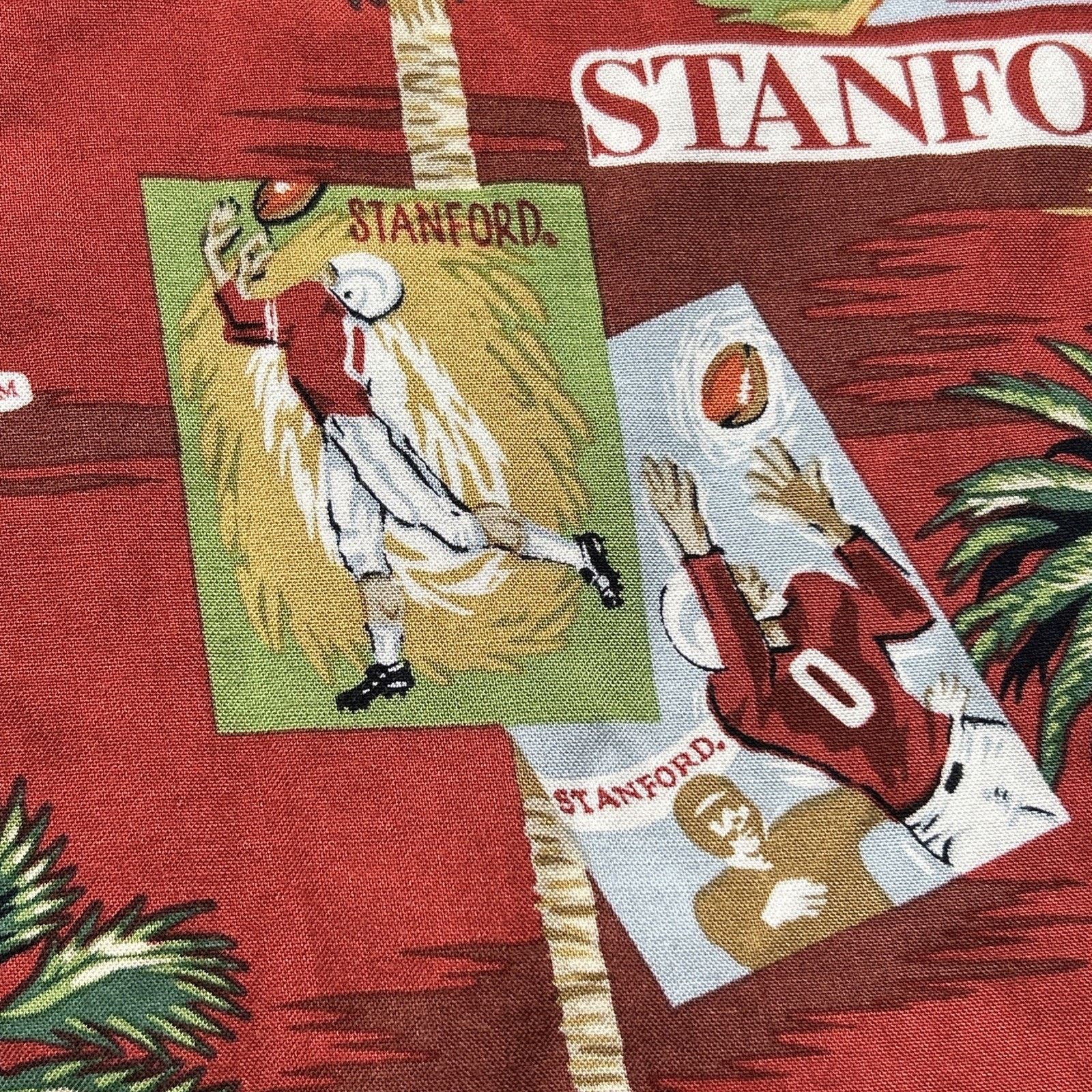 Reyn Spooner Reyn Spooner NCAA Stanford Louis Cardinals Large Band Collar Size US L / EU 52-54 / 3 - 10 Thumbnail