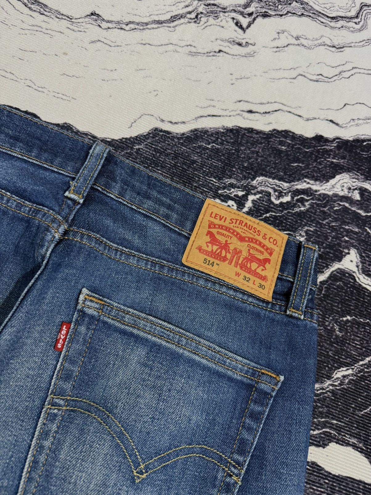 Levi's Levis 514 for ever 145 years button 4649 jeans Size US 32 / EU 48 - 3 Thumbnail