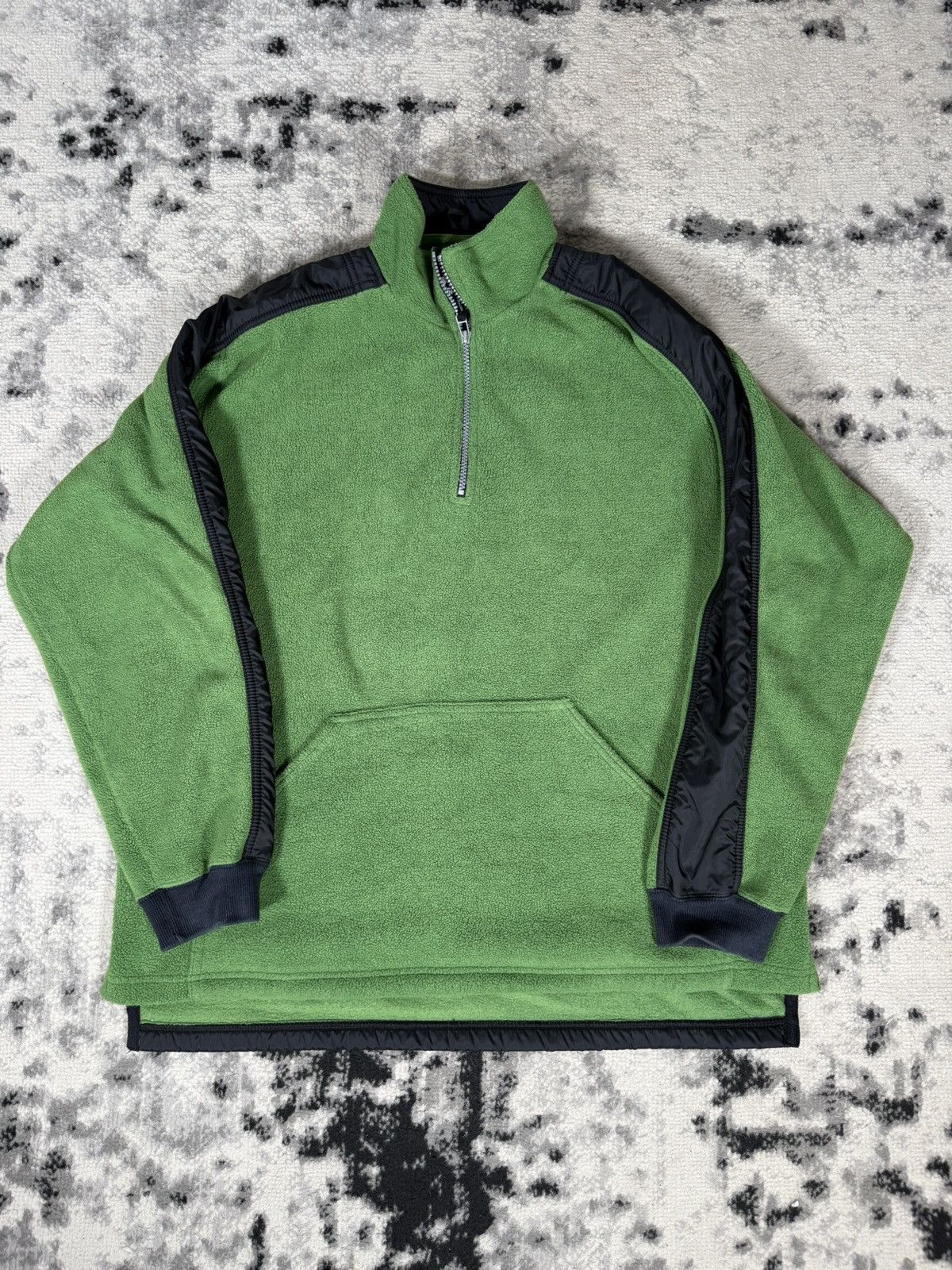 Levi's Vintage Y2K Levi's Silvertab 1/4 Zip Fleece Sweatshirt Size US M / EU 48-50 / 2 - 3 Thumbnail