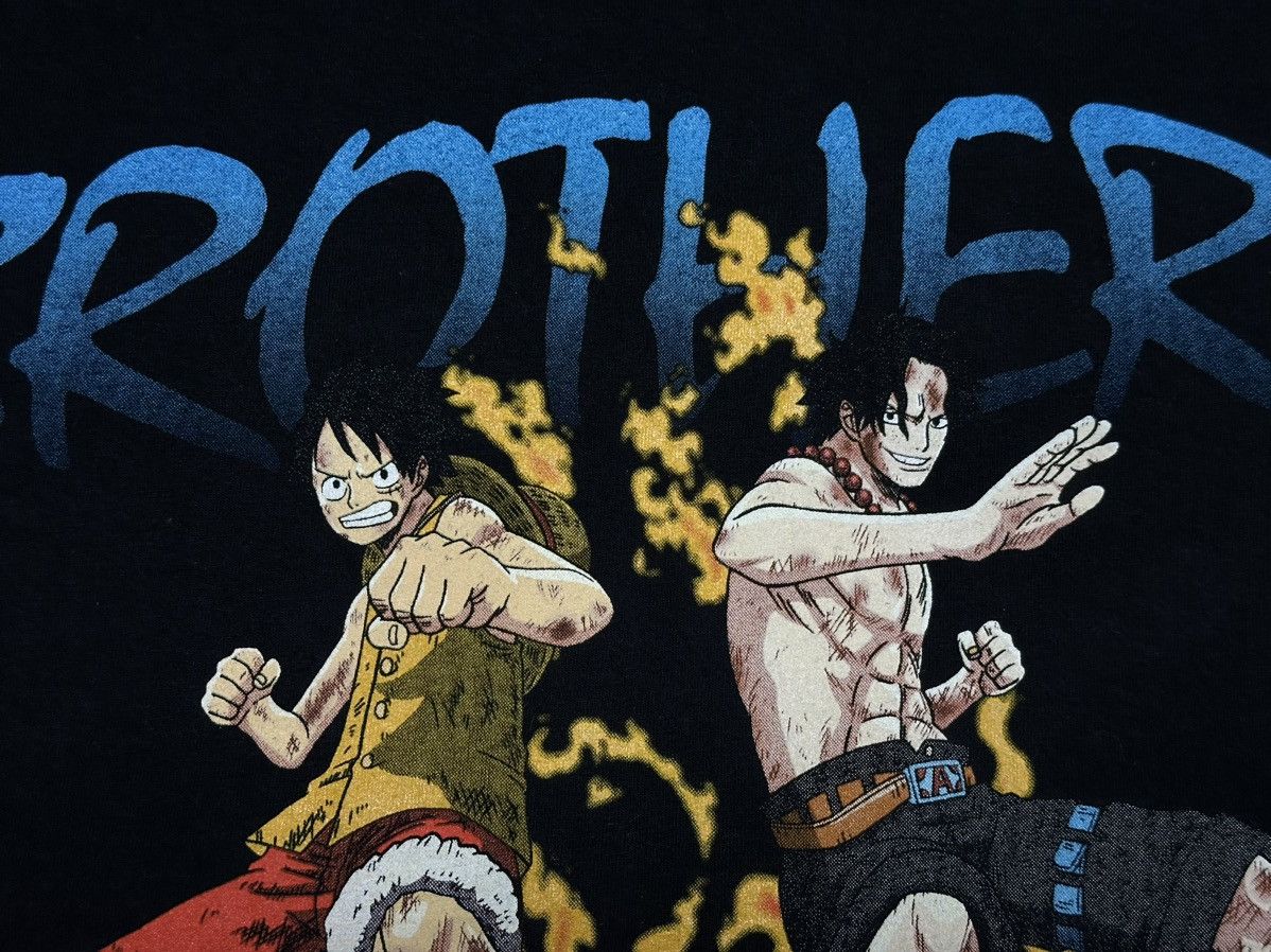 Anime Vintage One Piece Anime Tee Rare Print Japanese Movie Size US S / EU 44-46 / 1 - 7 Thumbnail