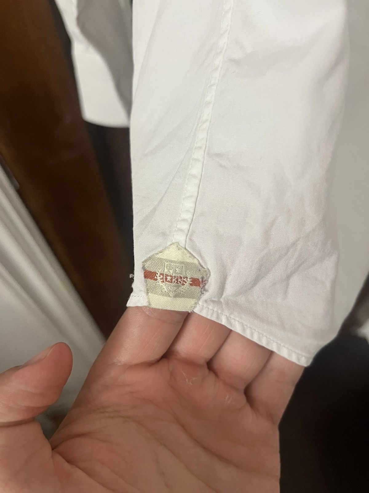 Loro Piana Loro Piana white cotton shirt size 42 Size US L / EU 52-54 / 3 - 4 Thumbnail