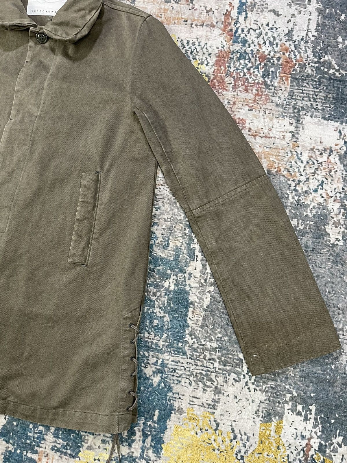 Sunao Kuwahara Sunao Kuwahara Side Lace Coat Jacket Size M / US 6-8 / IT 42-44 - 7 Thumbnail
