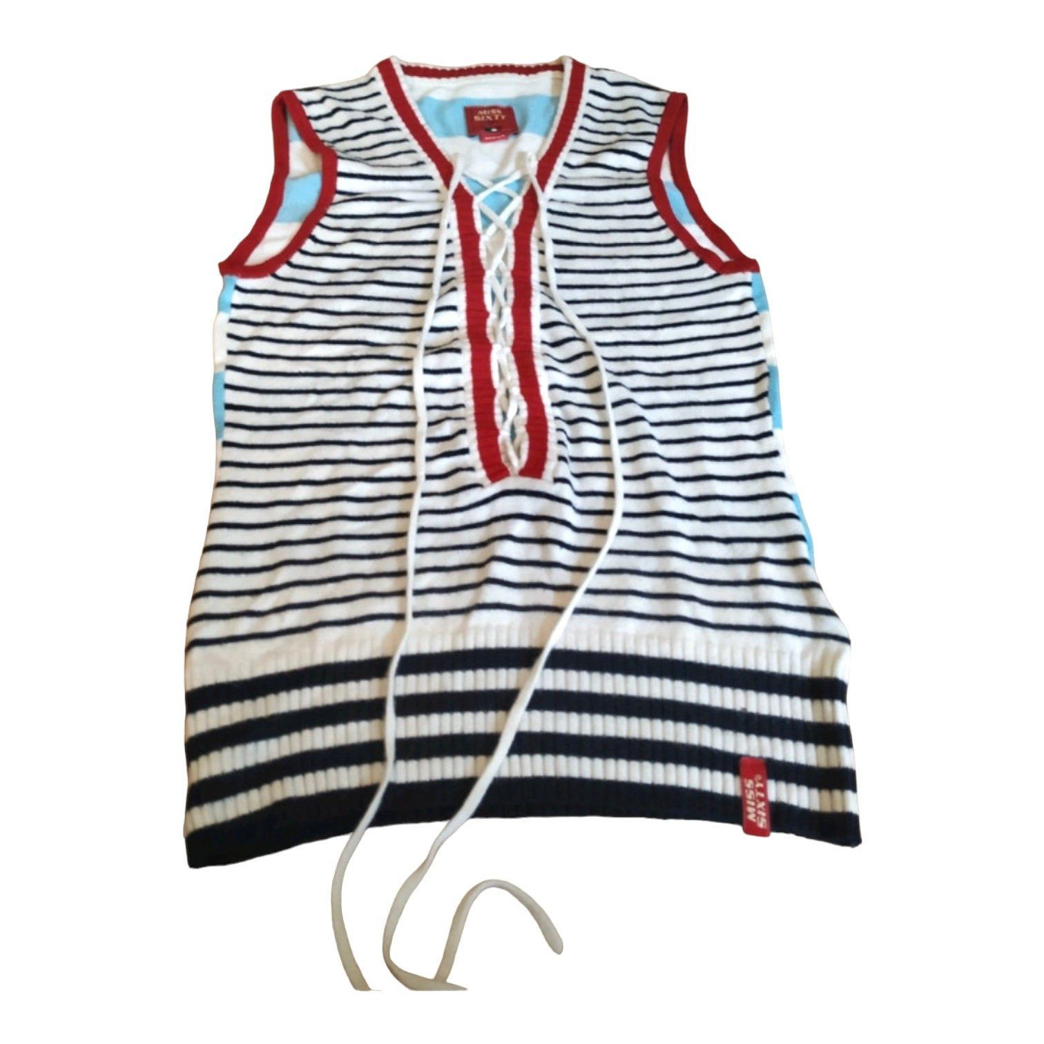 Miss Sixty The Miss Sixty Crisscross Knit Top Size ONE SIZE - 1 Thumbnail