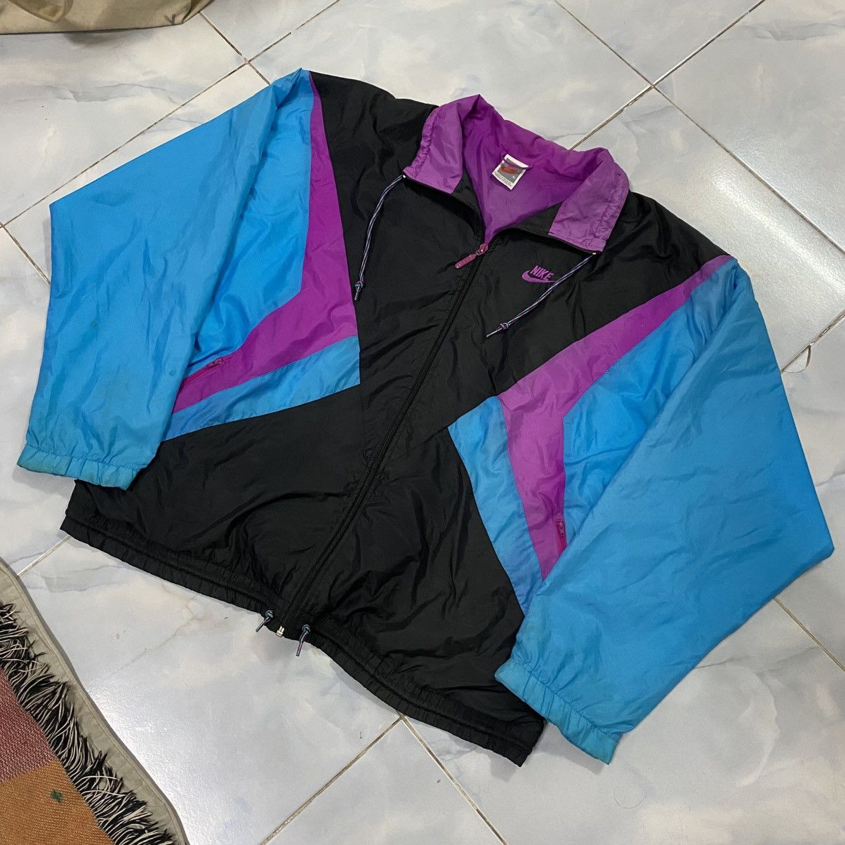 Nike VINTAGE 90S NIKE NYLON JACKET Size US XL / EU 56 / 4 - 12 Thumbnail