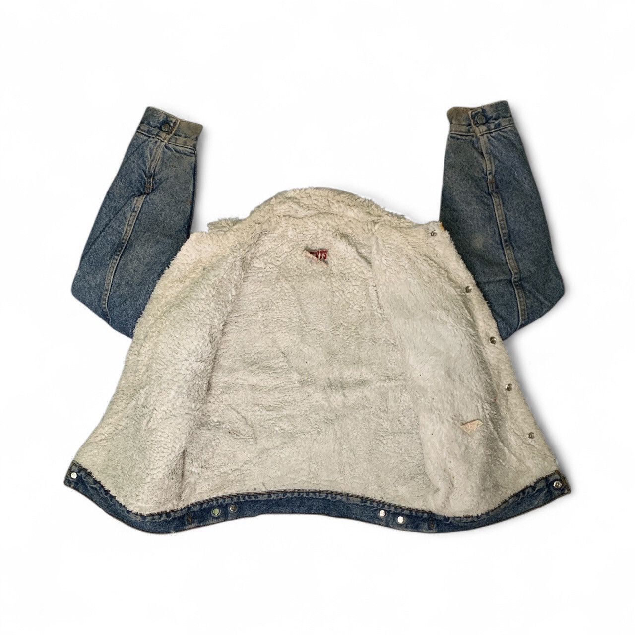 Levi's Vintage Clothing Rare Design Vintage Levi’s Sherpa Jackets Size XL / US 12-14 / IT 48-50 - 3 Thumbnail