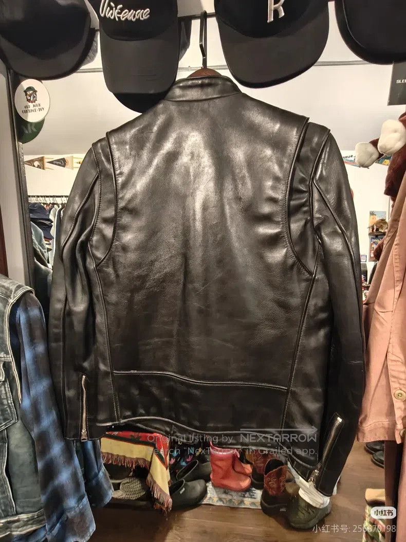 Schott Schott U.S. 641 leather jacket Size US XXS / EU 40 - 2 Thumbnail