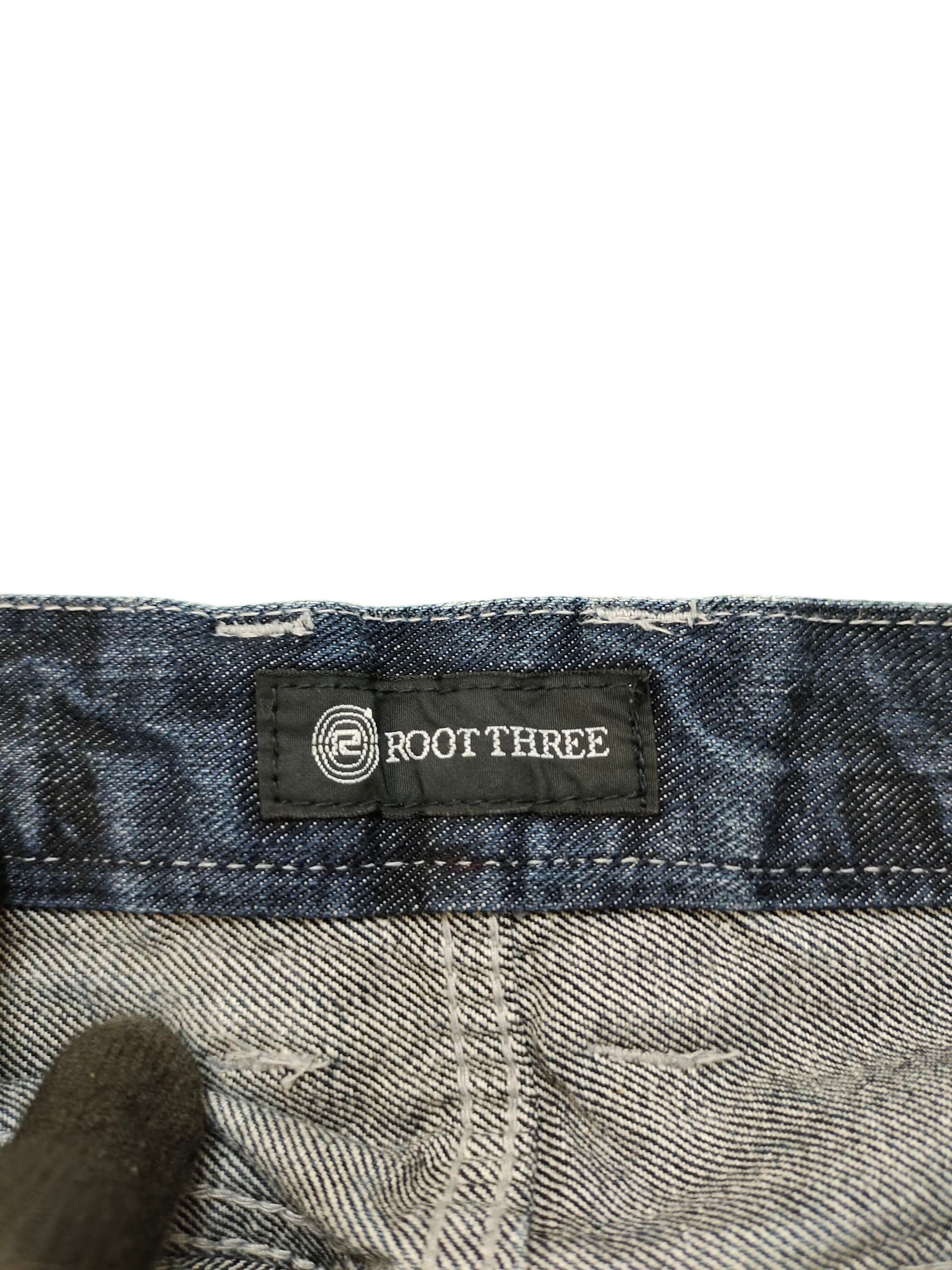 Number (N)ine × Undercover Japanese Brand Root Three Clawmark Distress Denim Jeans Size US 34 / EU 50 - 10 Thumbnail