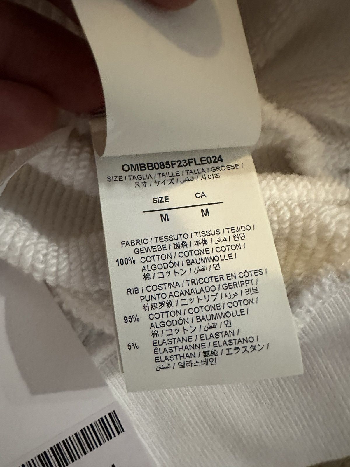 Off-White Off-White Chess Move Skate Hoodie White Black (M) NEW Size US M / EU 48-50 / 2 - 5 Thumbnail