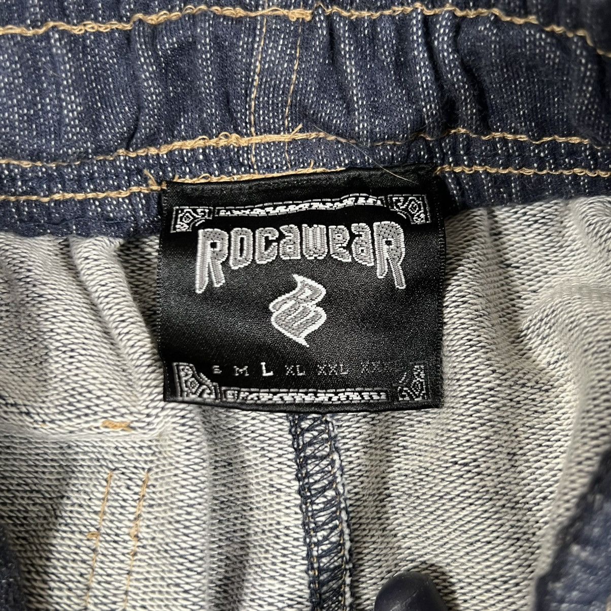 Rocawear Vintage Y2K Rocawear Cargo Sweatpants Baggy Sz L Wide Leg Size US 26 / EU 42 - 10 Thumbnail