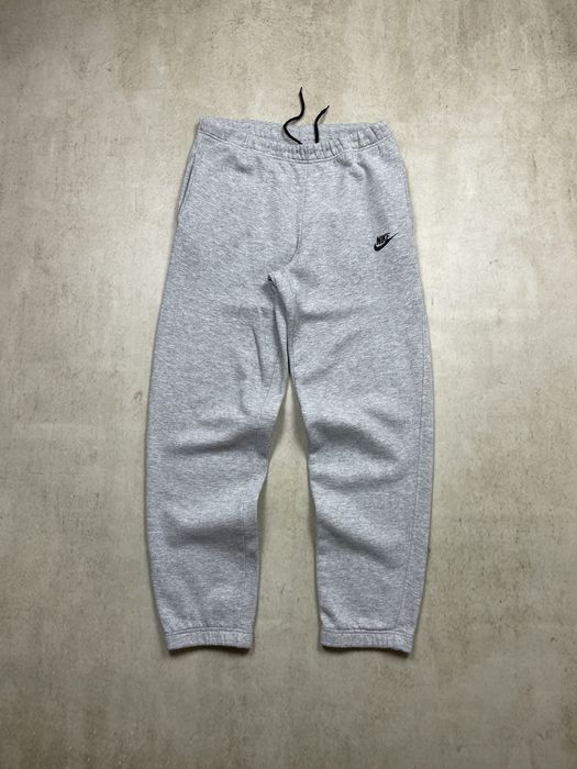 Nike 🔥VINTAGE NIKE BAGGY SWEATPANTS, MINI SWOOSH, WASHED GREY