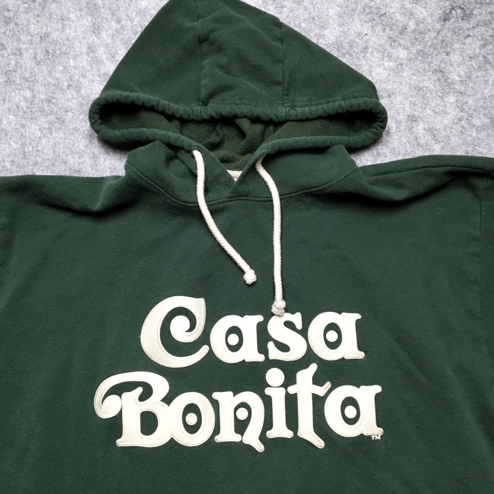 Logo 7 Casa Bonita Hoodie Mens XL Green Pullover Hooded Sweatshirt Embroidered Logo CB Size US XL / EU 56 / 4 - 4 Thumbnail