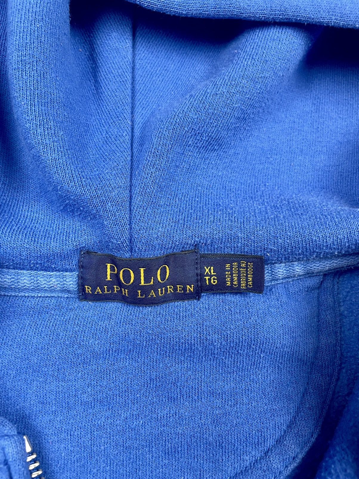 Polo Ralph Lauren Polo Ralph Lauren XL Zip Hoodie Blue, Old Money, Classic Size XL / US 12-14 / IT 48-50 - 3 Thumbnail