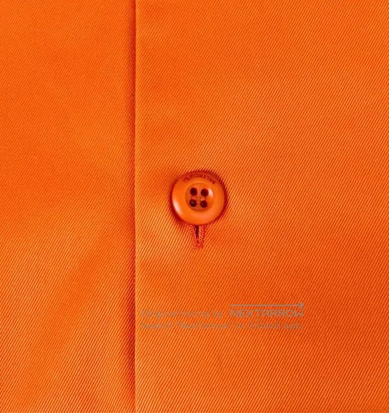 Balenciaga Balenciaga Orange Oversized Patch Pocket Utility Short Sle Size US M / EU 48-50 / 2 - 5 Thumbnail