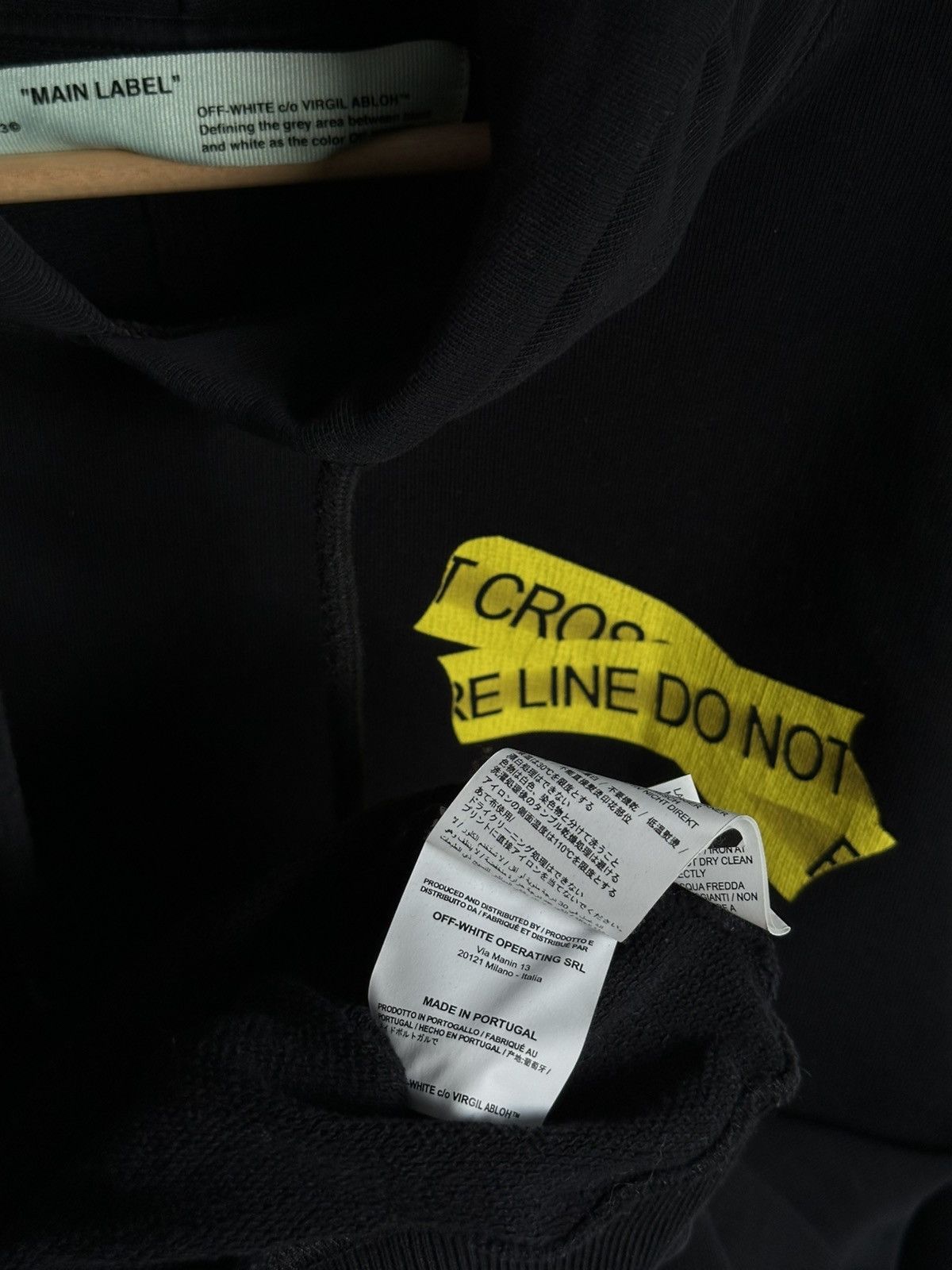 Off-White Off White Strap Hoodie Size US S / EU 44-46 / 1 - 9 Thumbnail