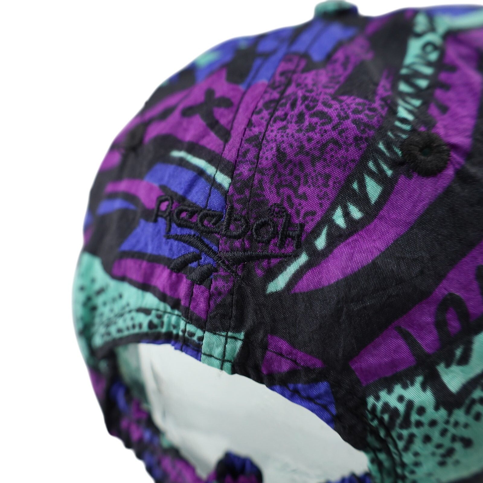 Reebok × Vintage Vintage 90s Reebok Abstract Print Hat Size ONE SIZE - 5 Thumbnail