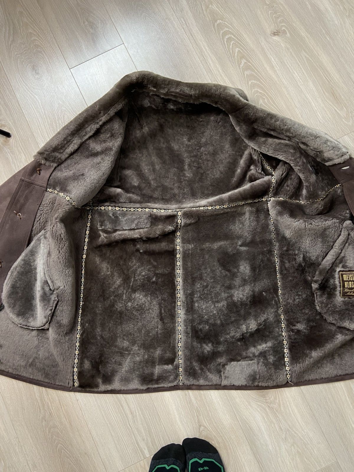Other Winter jacket sheepskin L/XL leather brown winter long Size L / US 10 / IT 46 - 3 Thumbnail