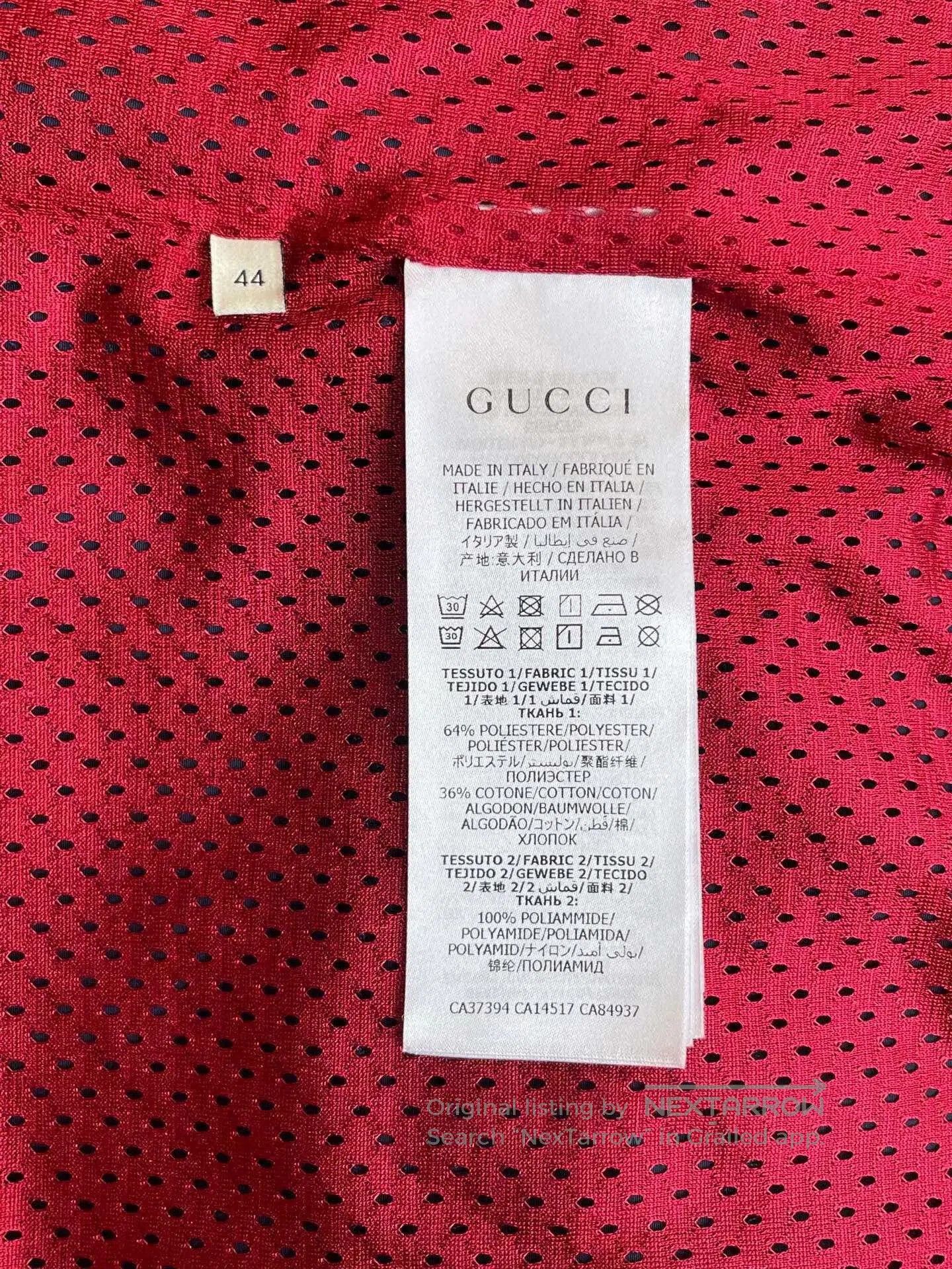 Gucci Colorblock Vintage Jacket Size 44.