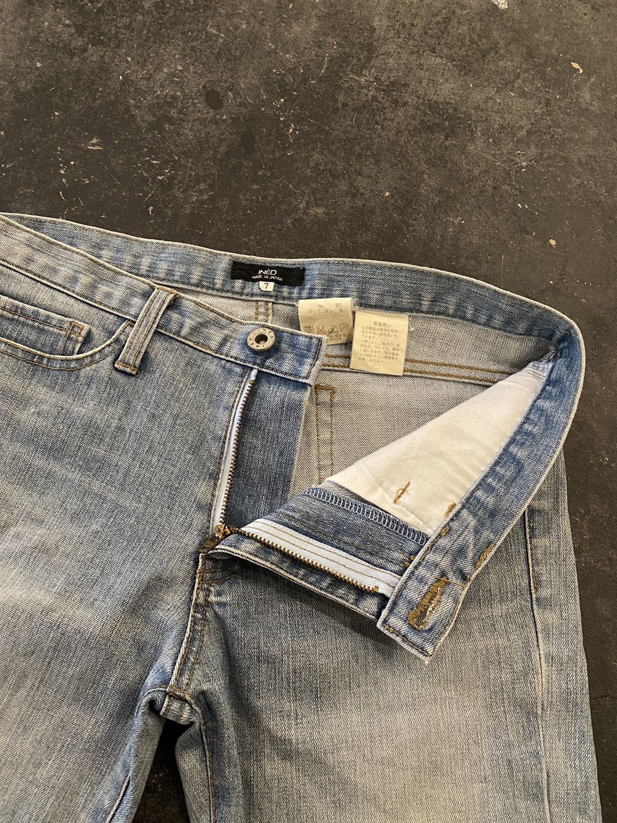 If Six Was Nine × Japanese Brand × Yohji Yamamoto Ined Homme Yohji Yamamoto jeans Size 28" / US 6 / IT 42 - 5 Thumbnail