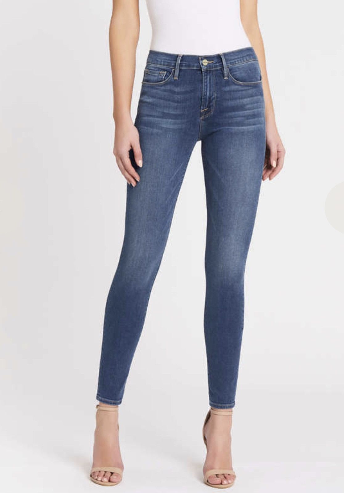 Frame Frame Le High Skinny Jeans Size 30" / US 8 / IT 44 - 1 Thumbnail