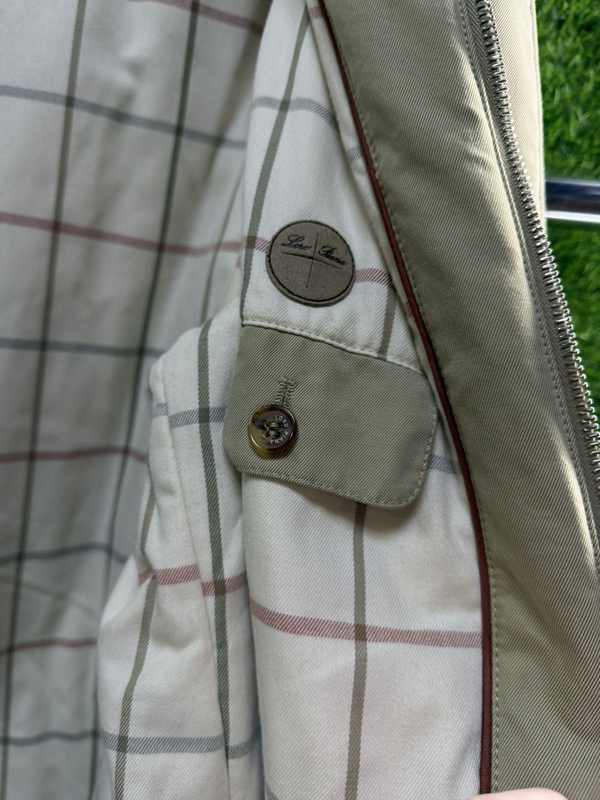 Loro Piana Loro Piana Beige Storm System Car Coat Jacket LuxuryRaincoat Size US XL / EU 56 / 4 - 10 Thumbnail