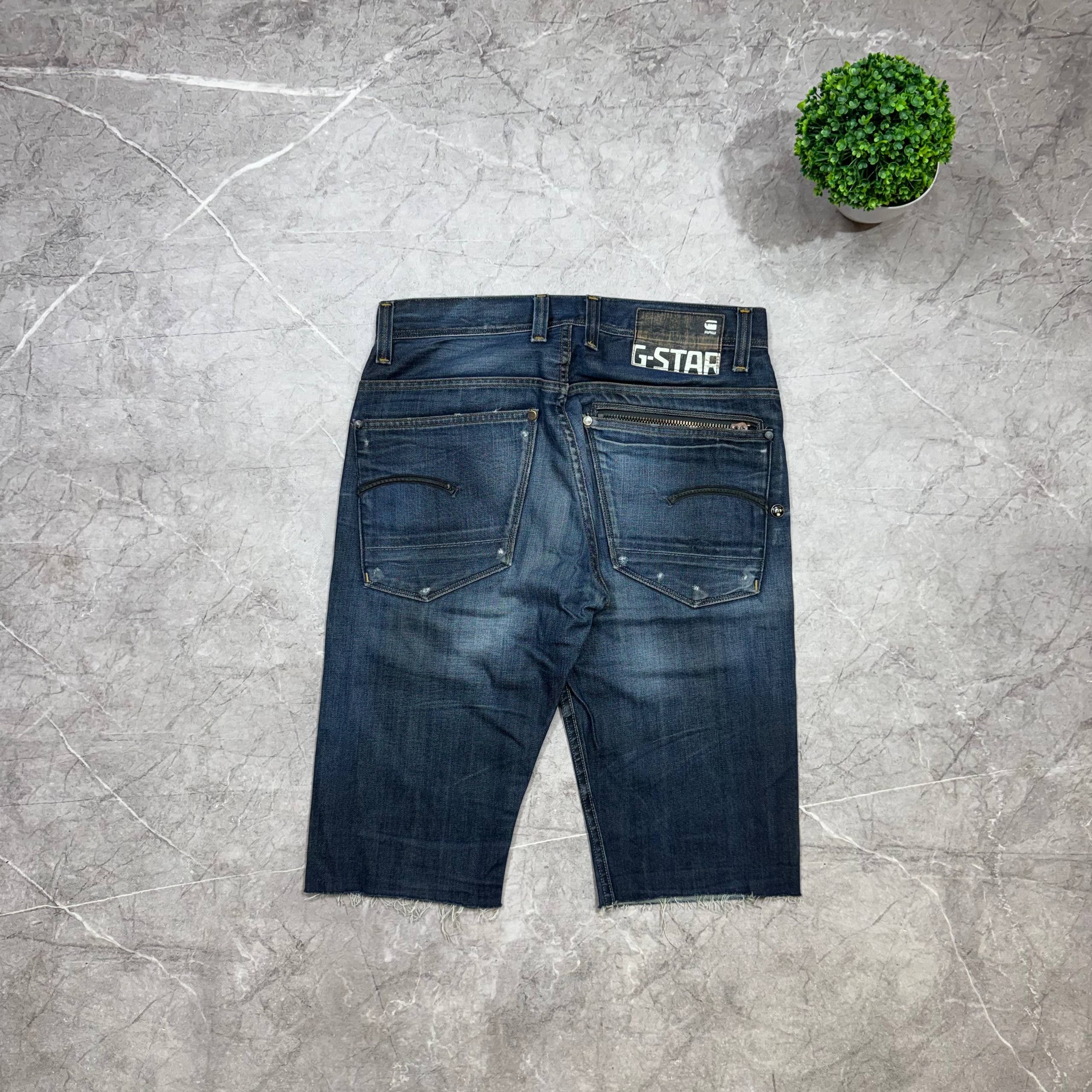 G-Star Vintage Baggy G-STAR Raw Jeans Short Mens Size 31x32 Size US 33 - 1 Thumbnail