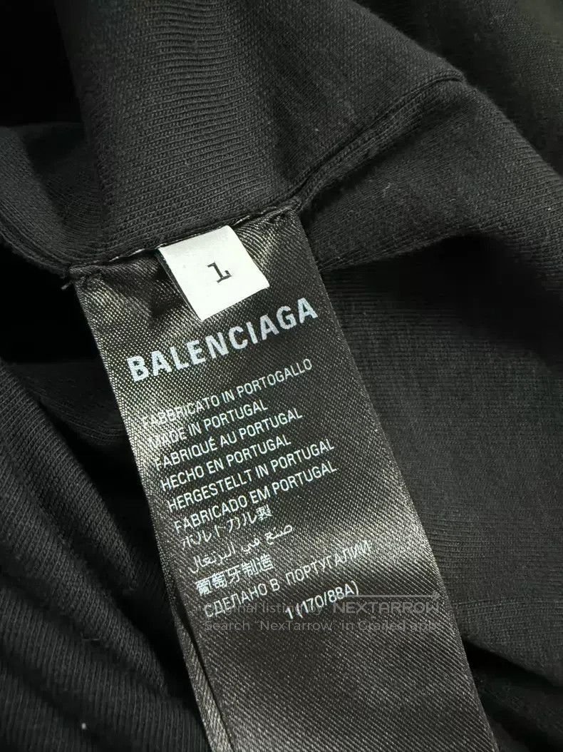 Balenciaga Balenciaga Striped Multicolor Round Neck Short Sleeve Drop Size US S / EU 44-46 / 1 - 5 Thumbnail