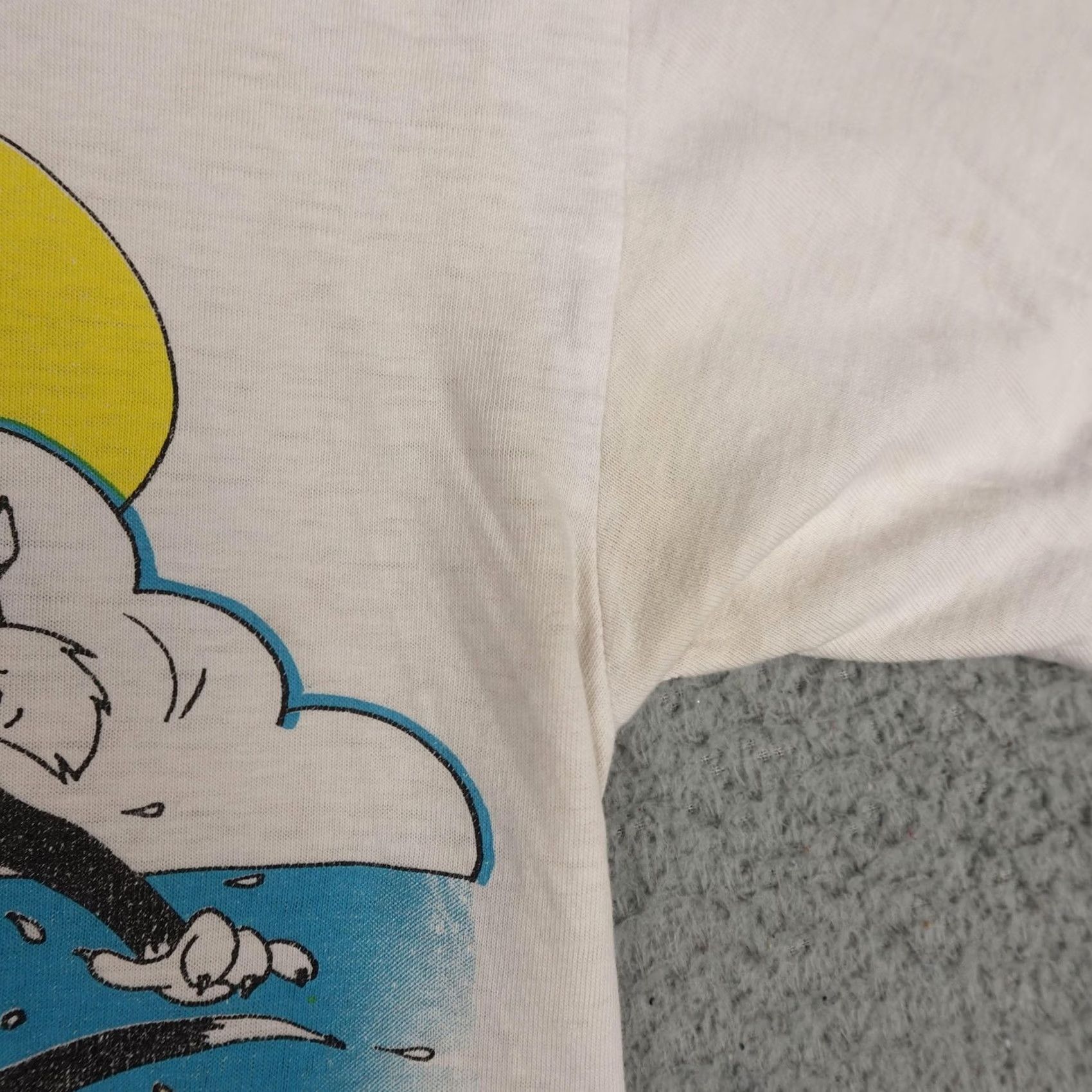 Vintage VINTAGE Caribbean Dream Looney Tunes Shirt Mens L White 90s Beach Surf Bugs Bunny Cartoon Size US L / EU 52-54 / 3 - 7 Thumbnail