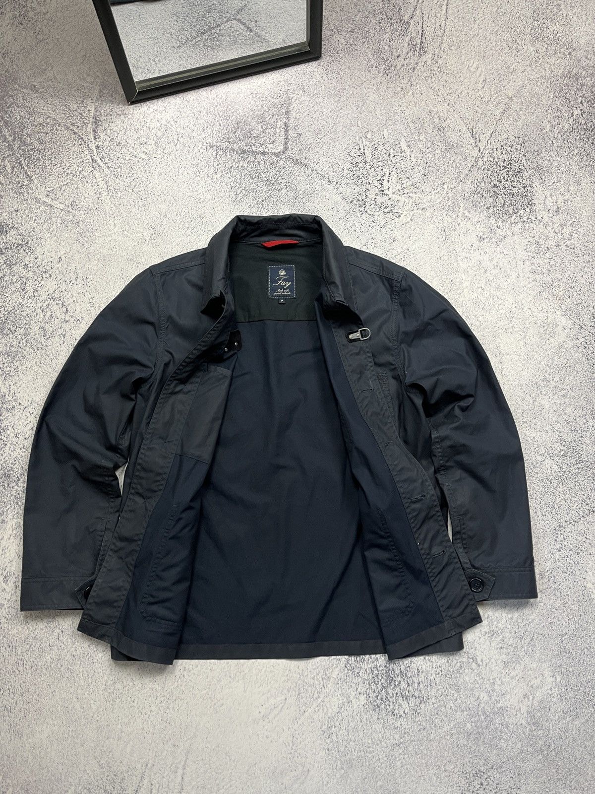 Fay Fay Men’s Bomber Jacket Luxury Coat Overshirt Size Medium Size US M / EU 48-50 / 2 - 7 Thumbnail