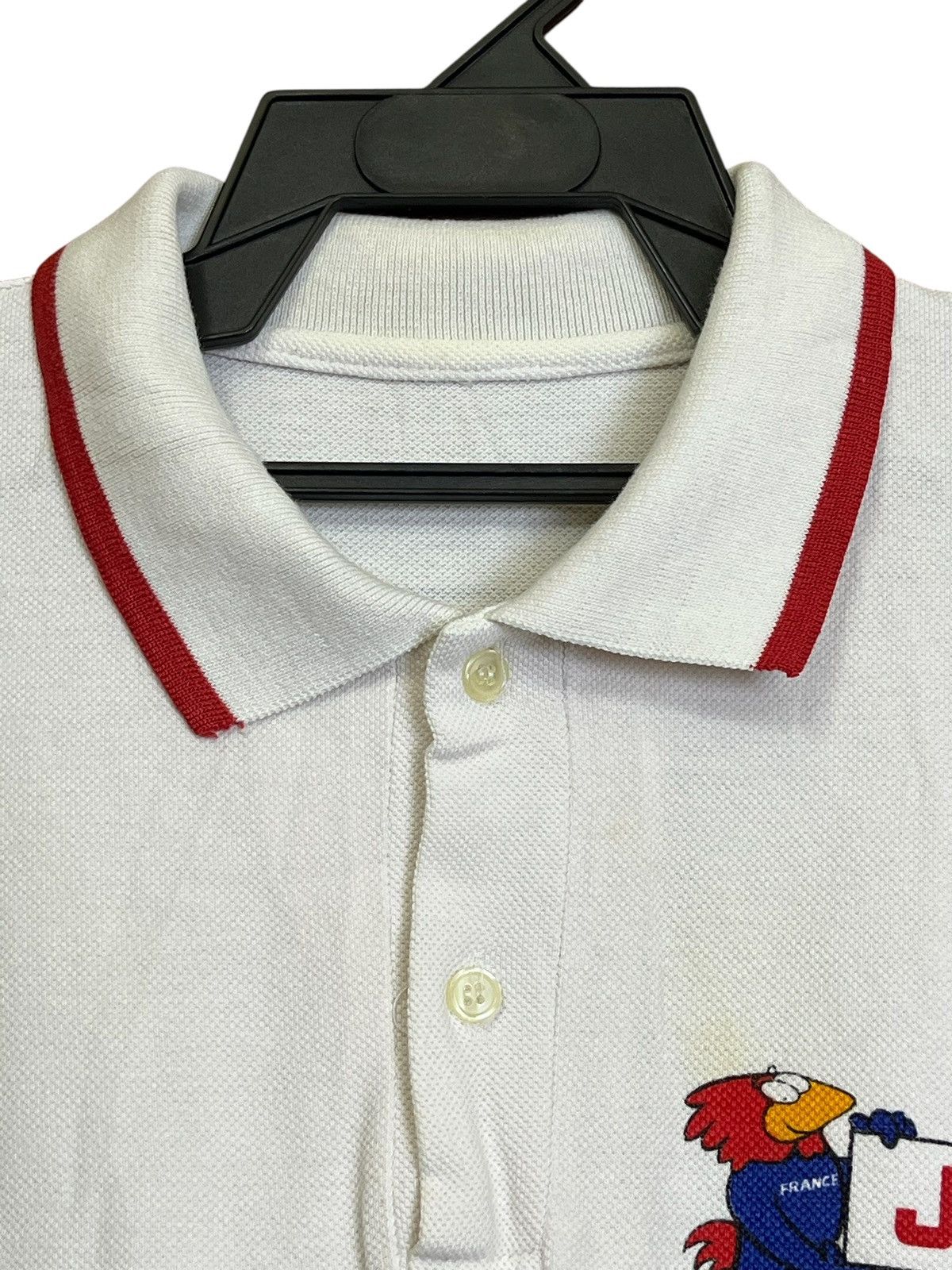 Vintage Vintage 90s FRANCE FIFA WORLDCUP 98 sponsor by jvc shirts Size US L / EU 52-54 / 3 - 7 Thumbnail