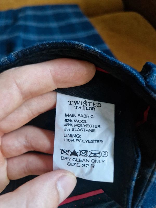 Other Twistet Tailor Wool Suit 38r 32r Size 38R - 9 Thumbnail