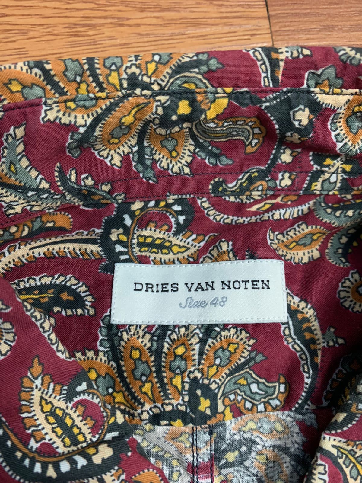 Dries Van Noten Runaway AW13 Dries Van Noten Paisley Button Shirt Size US M / EU 48-50 / 2 - 12 Thumbnail