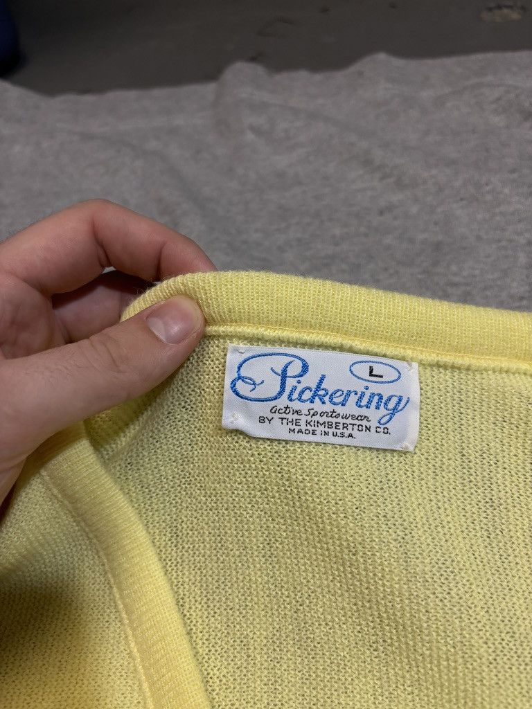 Other Vintage Pickering Yellow Sweater USA Size US M / EU 48-50 / 2 - 6 Thumbnail